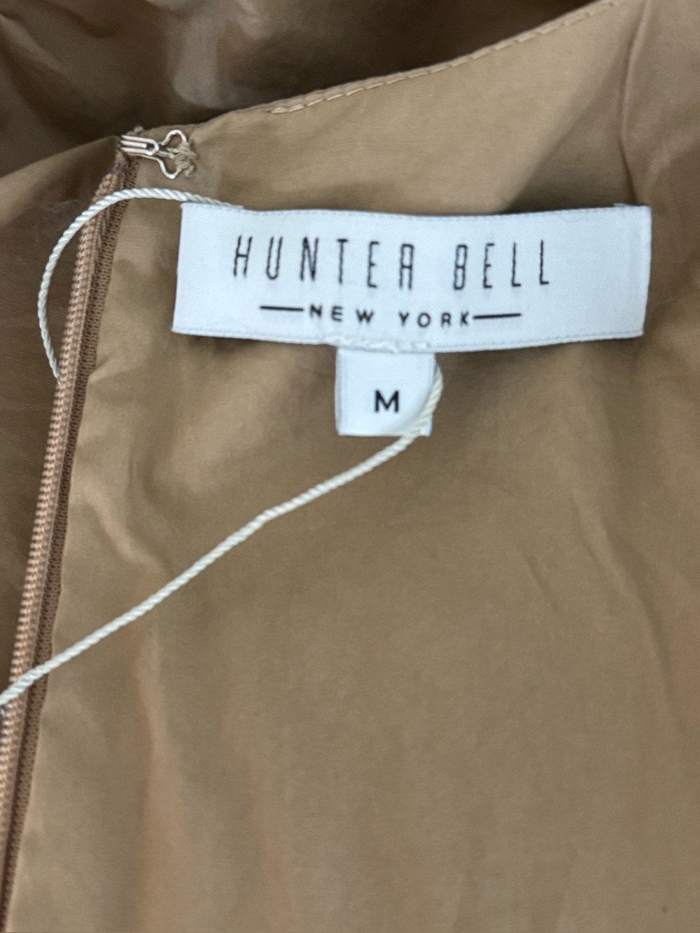HUNTER BELL Landry Top Womens Medium Poplin Cotton Puff Short Sleeve Cropped - Picture 7 of 7